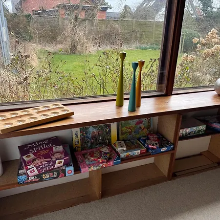 Hyggeligt Hus Ved Fjord Og By